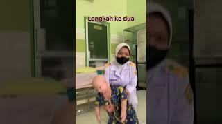 Menatalaksanaan tersedak pada bayi