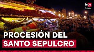 Semana Santa en Ayacucho: se realiza la procesión del Santo Sepulcro y la Virgen Dolorosa