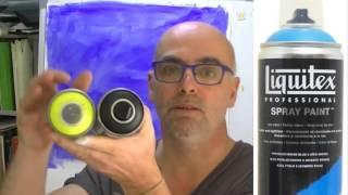 Test :la bombe de peinture acrylique LIQUITEX PROFESSIONNAL