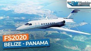 [MSFS 2020] Belize to Panama - Cessna Citation Longitude｜Drawyah