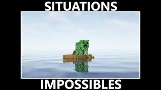 Les Situations IMPOSSIBLES sur Minecraft 2