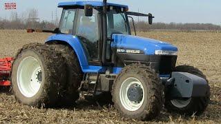 NEW HOLLAND GENSIS 8970A Tractor Working on Tillage