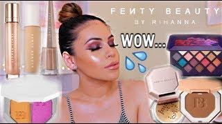 FULL FACE OF FENTY BEAUTY BY RIHANNA: HITS + MISSES! PRODUCTS WORTH YOUR MONEY | JuicyJas