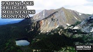 Fairy Lake Bozeman Montana Recreational Spot - Drone 4K Video