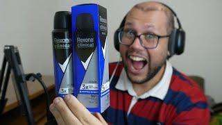 MELHOR DESODORANTE DO MUNDO REXONA CLINICAL