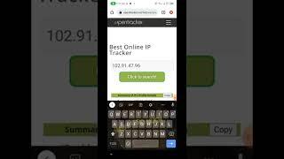 How to track any Smartphone ip address #shorts