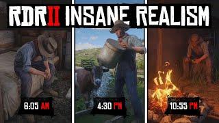 INSANE REALISM: NPC ROUTINES in Red Dead Redemption 2