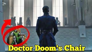 Doctor Doom is the last chair...