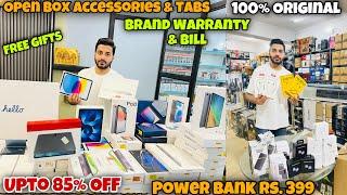 Open Box Accessories & Tabs | Upto 85% OFF | 100% Original | Warranty & Bill | Capital Darshan