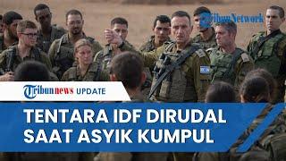 APES! Rudal Presisi Hizbullah Bantai Tentara Israel saat Asyik Kumpul di Birkat Risha