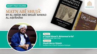 16 - Shafi Fiqh - by Al-Sayyid Ahmad Al-Kaf