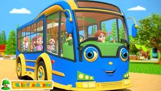 Wheels On The Vehicles : Learn Street Vehicles Baby Song by little Treehouse