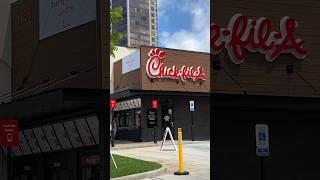 what Hawaii’s been waiting for #chickfila #hawaii #foodie