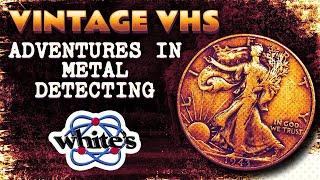 VINTAGE 1980's VHS White's Electronics Metal Detecting Adventure Video