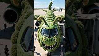 Unique Airplane, Caterpillar Airplane #aeroplane #airplane #plane #uniqueairplane #aviation #travel