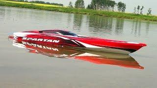 RC ADVENTURES - Traxxas Spartan - First Run, 4S Lipo - Radio Controlled Boat