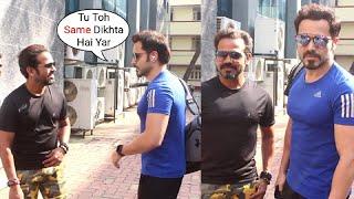 Emraan Hashmi Funny Moment Posing With His Look-alike 