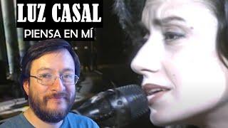 Luz Casal | Piensa En Mí (en vivo) | REACCIÓN