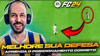 EA FC 24 - SEU POSICIONAMENTO DEFENSIVO ESTÁ ERRADO!  SOFRA MENOS GOLS COM ESSAS DICAS