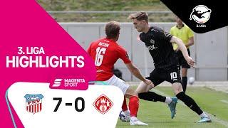 FSV Zwickau - FC Würzburger Kickers | Highlights 3. Liga 21/22