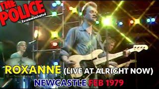 THE POLICE - ROXANNE (LIVE AT ALRIGHT NOW TV SHOW 1979)