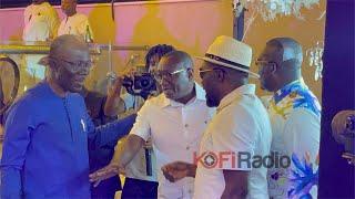 Watch how IGP Dampare, Dr Despite and Dr Ofori Sarpong stormed Dr Ayarega’s 50th birthday party