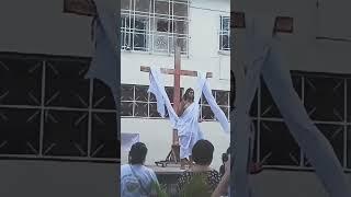 3/29/24Holy friday 14Station of the cross #shortvideo