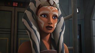 Star Wars Rebels S01E13  Ahsoka Tano and Darth Vader Scene