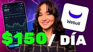 Como Comprar y Vender Acciones usando WeBull