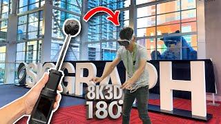 SIGGRAPH 2024 Highlights Ft. Mark Zuckerberg | 8K VR180 Shot on Canon EOS R5 Mark II