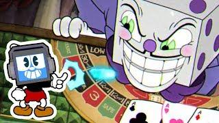 CUPHEAD vs KING DICE - Musical Animated Song Robot Fandroid GAMEPLAY COMMENTARY Hardest Boss YET