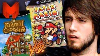 The BEST GameCube Games? Animal Crossing vs Paper Mario: The Thousand Year Door - Madness