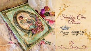 Shabby Chic Photo Album - Decoupage Tutorial