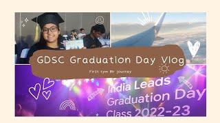 GDSC Graduation Ceremony Vlog | Celebrating Indian Leads in Bangalore, India| Vlog by Ayushi George