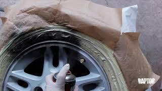 How to Apply RAPTOR Protective Coating on Wheels?