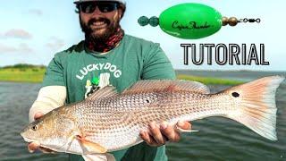 How to Fish a POPPING CORK - Nonstop Redfish + Flounder Action in the Flats!