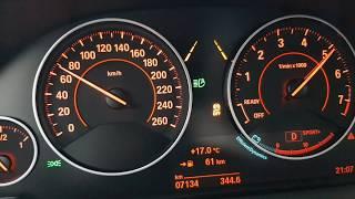 BMW F34 320i GT 2018 acceleration 0 - 100