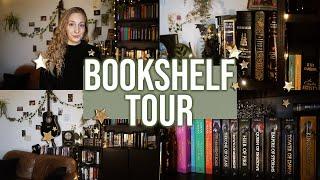 My Bookshelf Tour 2021 (Fantasy Aesthetic But Also Chaotic)