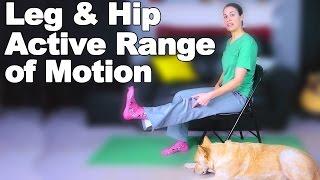 Leg & Hip Active Range of Motion Exercises - Ask Doctor Jo