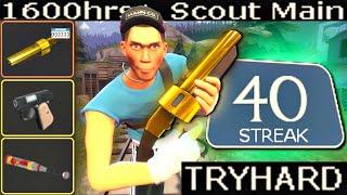 All Stars Runner1600+ Hours Scout Main Experience (TF2 Gameplay)