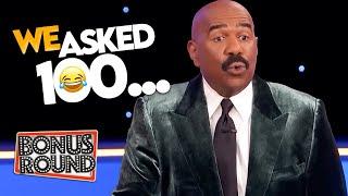 We Asked 100 Men & Women | Family Feud With Steve Harvey