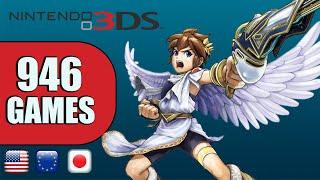 The Nintendo 3DS Project - All 946 N3DS Retail Games (US/EU/JP)