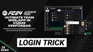 EA FC 24 Web App - Trick zum Einloggen!!  (Tutorial)