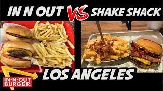 MIGLIOR HAMBURGER A LOS ANGELES  - IN N OUT VS SHAKE SHACK