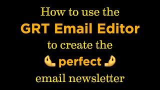 How to create killer formatted emails with ANY email campaign provider!