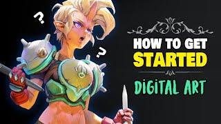 THE BEGINNER'S GUIDE TO DIGITAL ART (from an art teacher)