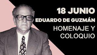 18 junio: Homenaje a la figura del escritor, periodista y anarcosindicalista Eduardo de Guzmán Espin