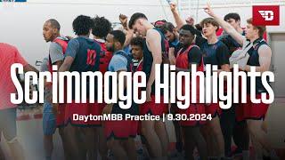 Dayton Men's Basketball 5v5 Scrimmage Highlights