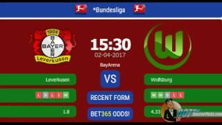 Bayer Leverkusen vs Wolfsburg  PREDICTION (by 007Soccerpicks.com)