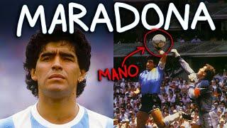 La LEYENDA de MARADONA. Dios y villano. FÚTBOL y el gol del siglo. | Tecito de Calzón Ep 30